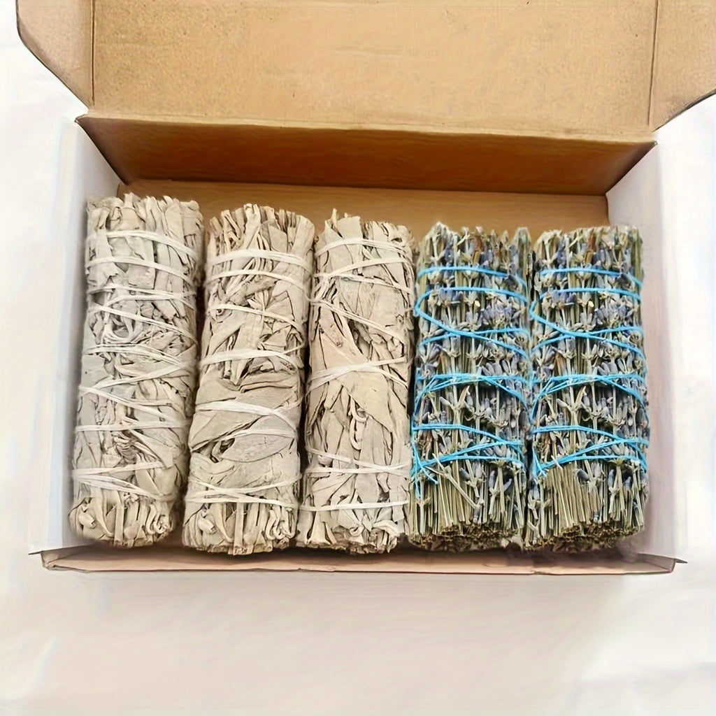 White Sage And Lavender Aromatherapy Sticks Set