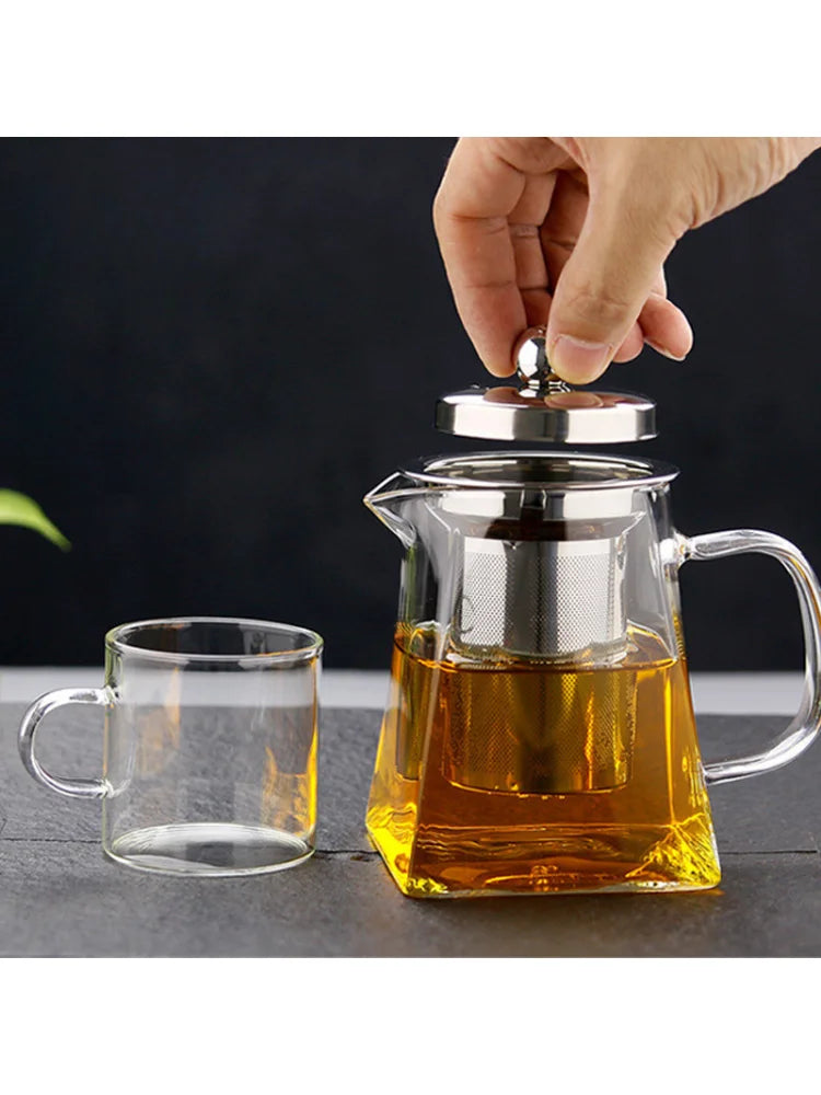 Glass Teapot with Infuser